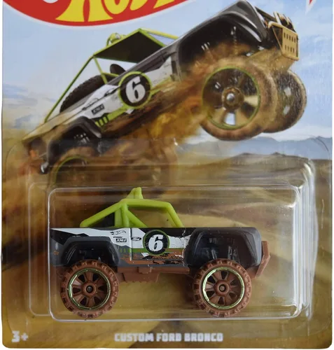 Miniatura 2 de Hot Wheels Custom Ford Bronco 2/6, Gris