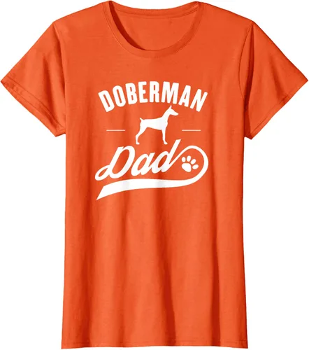 Miniatura 57 de Doberman Dad - Camiseta para amante del dueño del perro, Negro, S