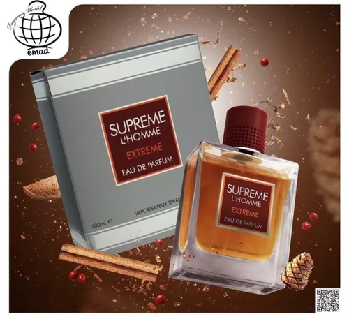 Miniatura 2 de Fragrance World Supreme L'Homme Extreme - Eau de Parfum en espray para hombre, 3.4 onzas