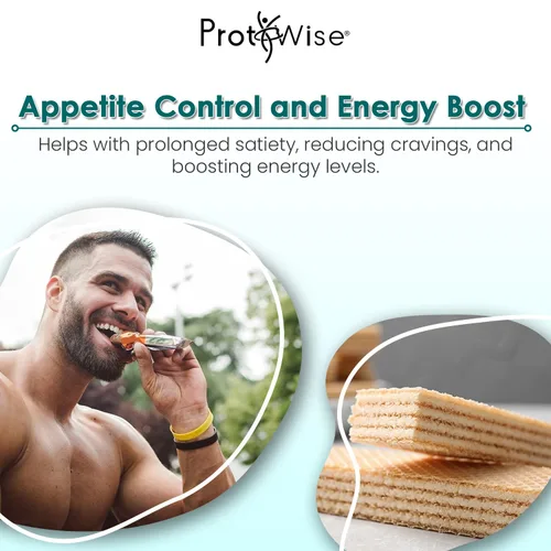 Miniatura 4 de ProtiWise Obleas de chocolate con alto contenido de proteínas, bajas en carbohidratos, bajas en azúcar, Keto Friendly, 0.55 onzas de proteína, alta