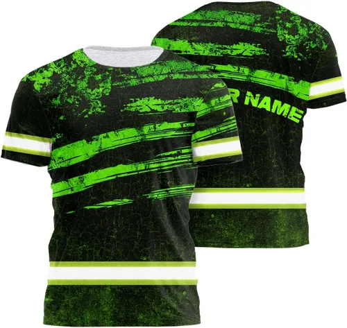 Miniatura 10 de Maddly Colección de ropa de trabajo de alta visibilidad con bandera de EE. UU., personalizada con nombre para trabajadores, corredores, camioneros