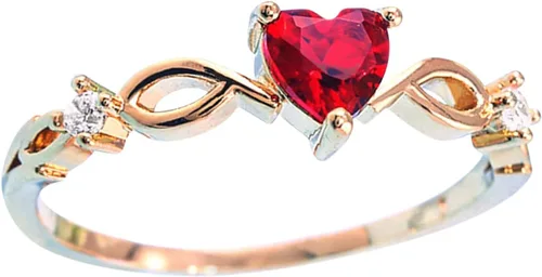 Anillo de boda para mujer, anillo simple de Sortija de circonio con forma gótica de cóctel, fiesta de motociclista o fiesta de compromiso, regalo de