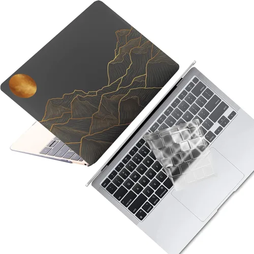Miniatura 29 de Funda protectora de plástico para MacBook Air de 11 pulgadas 2015-2010 modelo A1465 A1370, funda protectora de plástico para portátil y cubierta