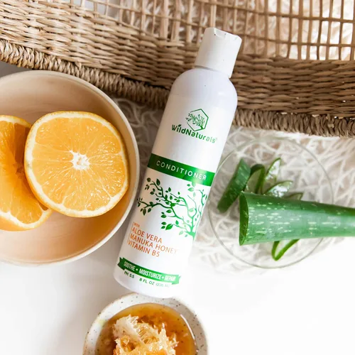 Miniatura 4 de Acondicionador hidratante natural para el cuero cabelludo seco y con picazón, acondicionador hidratante sin sulfatos para la caspa con aloe vera