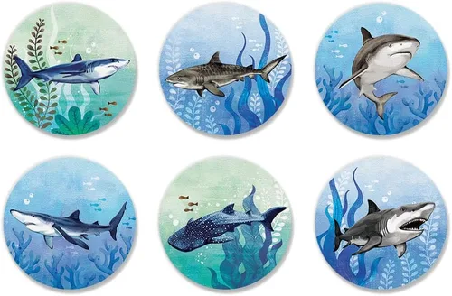 Miniatura 8 de WIRESTER Juego de 6 divertidos imanes decorativos para el hogar, oficina, aula, bonitos imanes para pegar en computadora, nevera, lavadora