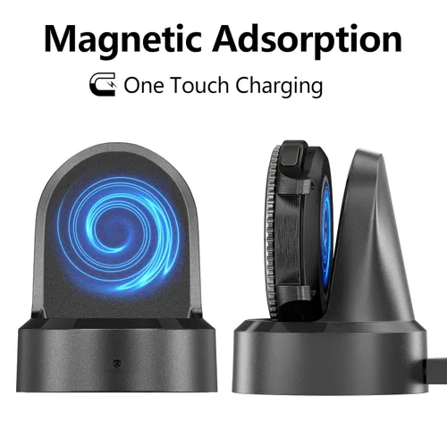 Miniatura 6 de Vanjua Cable de carga para reloj Samsung Gear S3, soporte de carga de repuesto inalámbrico compatible con Samsung Gear Sport, S2, S3 Classic