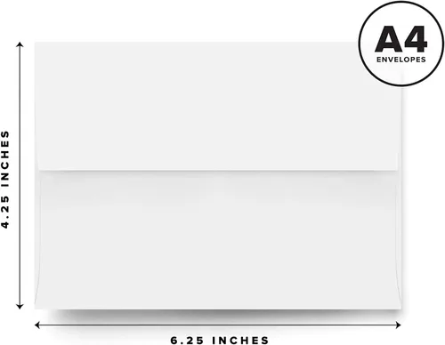 Miniatura 3 de Bliss Collections Tarjetas de felicitación navideñas con sobres, diseño navideño plegado/tienda de campaña de 4 x 6 pulgadas en dorado y negro