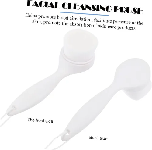 Miniatura 4 de FOMIYES Cepillo facial Cepillo facial suave Cepillo facial manual exfoliante facial Cepillo de limpieza facial