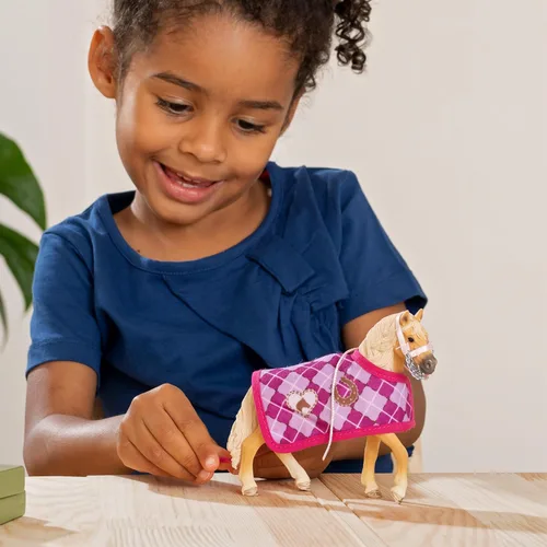 Miniatura 3 de Schleich Horse Club, juguetes de caballo para niñas y niños, set de creación de moda de caballo de Sofia para niñas y niños de 5 años en adelante