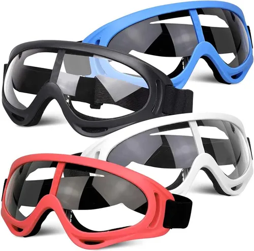 Miniatura 8 de POKONBOY Gafas protectoras/gafas de seguridad/gafas de motocicleta compatibles con pistolas Nerf para niños, adolescentes, juego de batalla al aire