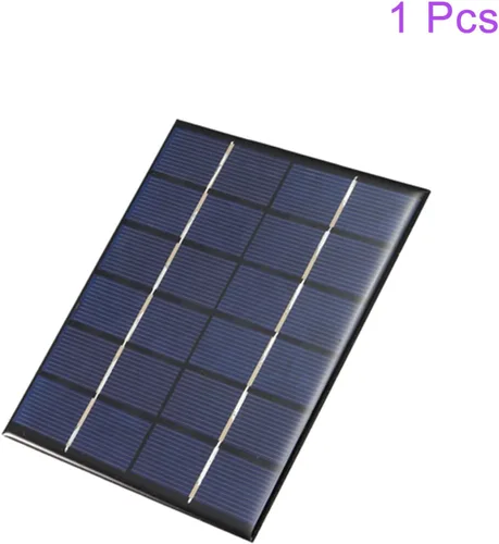 Miniatura 4 de DMiotech Mini célula del panel solar de 6V 2W 5.354 in x 4.331 in para proyecto de energía eléctrica de bricolaje