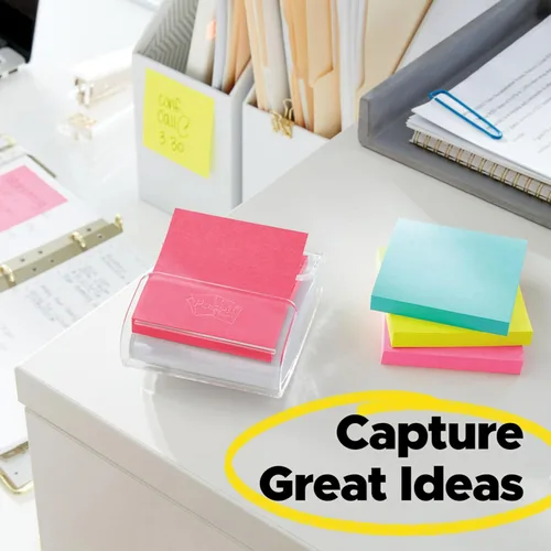 Miniatura 7 de Post-it Notas emergentes, 5 blocs de notas adhesivas, 3 x 3 pulgadas, suministros escolares, productos de oficina, notas adhesivas de acordeón