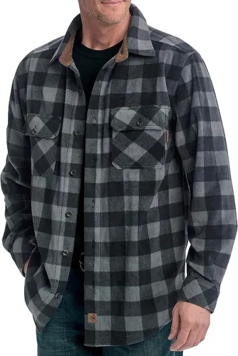 Miniatura 5 de Legendary Whitetails, Navigator - Camisa de vellón para hombre, con botones