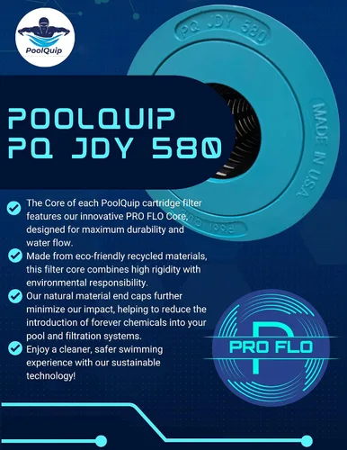 Miniatura 4 de PQJDY580 - Filtro de piscina de grado profesional que reemplaza a Jandy CL580, CV580, PJAN145, Ultral-A10, Unicel C-7482, Filbur FC-0820, A0104100