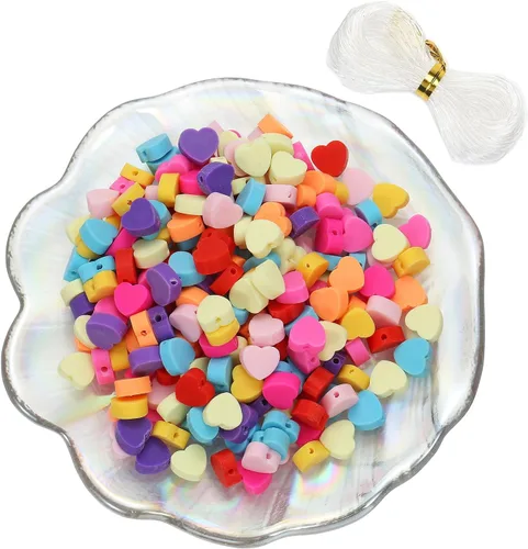 Miniatura 19 de 100 piezas de cuentas espaciadoras de arcilla polimérica de animales para joyería de mujer, pulseras, collares, aretes, accesorios de bricolaje