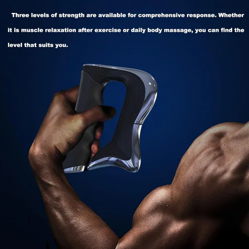 Miniatura 6 de Herramienta de masaje Gua Sha Cuchillo multifuncional para aliviar molestias musculares, regalo de Navidad, cuchillo eléctrico para fascia