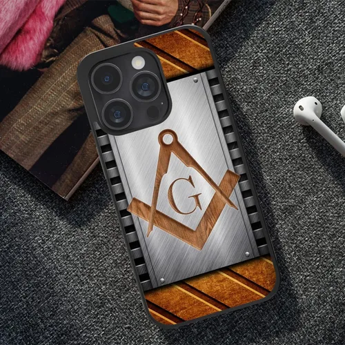 Miniatura 7 de Regalos masónicos para hombres, fundas de teléfono para hombres, decoración de masones para iPhone 8 11 12 13 14 15 16 Pro Max Plus Mini Xr Xs SE