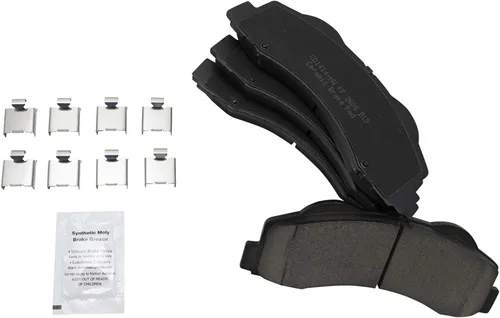 Miniatura 4 de TRQ Kit de pastillas de freno delanteras y traseras y rotores Kit de productos químicos para frenos Pastillas de freno Rotor de freno Cerámica