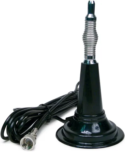 Miniatura 6 de Uniden PRO520XL Pro Series - Radio CB de 40 canales + kit de antena CB de acero inoxidable con montaje magnético de 24 pulgadas