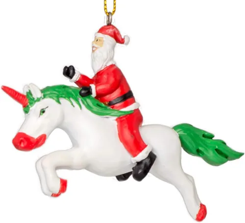 Miniatura 16 de Costume Agent Divertidos adornos surtidos para árbol de Navidad, decoraciones navideñas únicas, regalos y colección de adornos de temporada de Santa