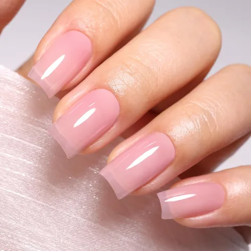 Miniatura 47 de Ozzeal Esmalte de uñas en gel, 1 unidad de 0.5 onzas líquidas, color gris claro, para otoño e invierno, secado con LED, UV, esmalte de uñas de gel