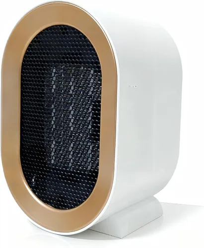 Calentador de espacio pequeño, mini calentador de escritorio para oficina, soplador de aire caliente personal portátil con funcionamiento