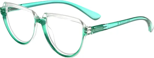 Miniatura 8 de Eyekepper Gafas para Mujeres Lectura - Señoras Media Luna Diseño Lectores - Transparente/Rojo +2.50, Transparente/Rojo