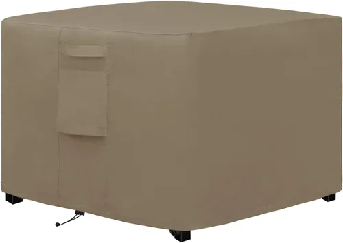Miniatura 8 de Easy-Going Cubierta cuadrada para hoguera para exteriores, 36 pulgadas de largo x 36 pulgadas de ancho x 24 pulgadas de alto, cubierta duradera