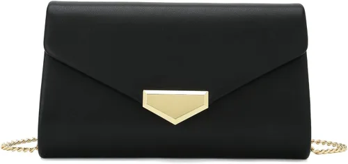 Miniatura 18 de CHARMING TAILOR Bolso de embrague de PU para mujer, bolso de mano elegante para ocasiones especiales