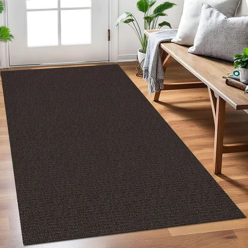 Miniatura 22 de EARTHALL Alfombra pequeña de 2 x 3 pies, lavable para entrada, antideslizante, trenzada, alfombra para puerta interior y exterior, alfombra tejida
