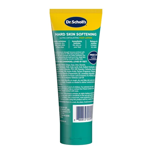 Miniatura 2 de Dr. Scholl's Ultra Exfoliating - Crema para pies con urea para pies secos y agrietados cura e hidrata para pies saludables, 3.5 oz