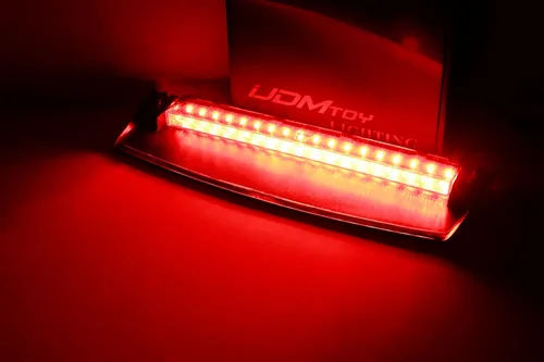 Miniatura 2 de iJDMTOY OEM-Spec - Conjunto de barra de luz de freno para parabrisas trasero de montaje alto con lente roja, compatible con Audi A5 S5 2008-2017