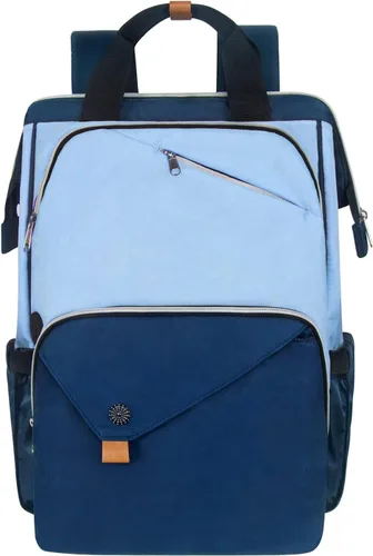 Miniatura 13 de Hap Tim - Mochila para Laptop, Mochila de Viaje para Mujer, Mochila de Trabajo, Verde Negro, Grande, Mochilas de viaje