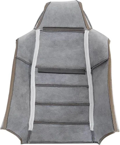 Miniatura 6 de GXARTS Funda de cuero de repuesto para asiento de lado del conductor, color marrón #4H, compatible con Ford Excursion F250 F350 F450 F550 Lariat