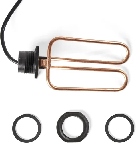 Miniatura 3 de Farm Innovators DPH-15 - Calentadores de tanque de agua para exteriores, tapón de drenaje de tanque de ganado, descongelante de agua diseñado