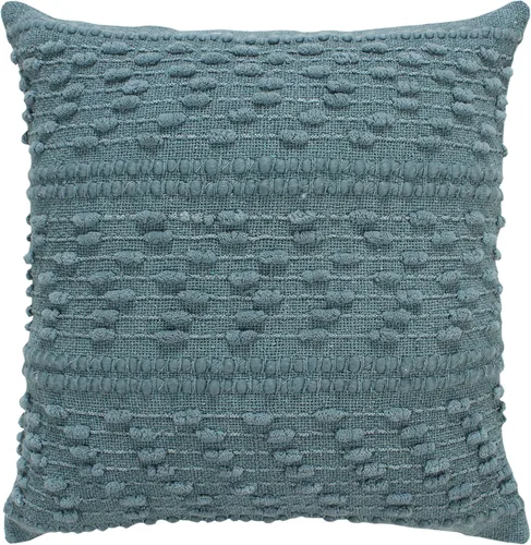 Miniatura 3 de ACCENTHOME Funda de almohada bohemia de 16 x 16 pulgadas (2 unidades) de algodón tejida a mano con diseño decorativo para casa de campo, sofá