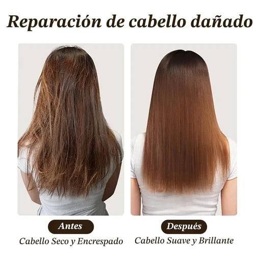 Miniatura 7 de Tgideas Mascarilla hidratante de colágeno para cabello seco dañado, tratamiento acondicionador de reparación profunda, mascarilla suave para todo