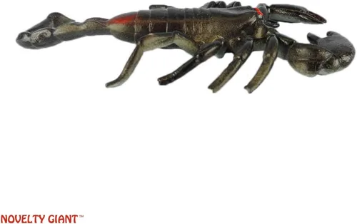 Miniatura 3 de Jumbo 7" Rubber Black Scorpion Novelty Prop