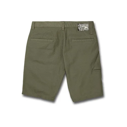 Miniatura 3 de Volcom Clockworks - Pantalón corto de lona de 20 pulgadas para hombre