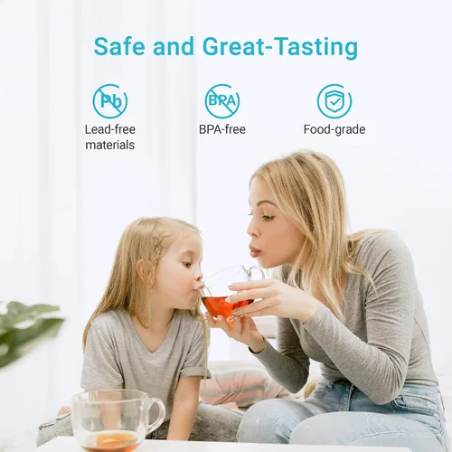Miniatura 4 de AQUA CREST Filtro de Agua Alcalino para Grifo, Repuesto para Filtro Brita®, Aumenta el PH, Reemplazo de Filtro Brita®, Sistema de Filtración de Agua