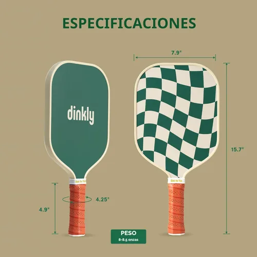 Miniatura 7 de Juego de 2/4 palas de pickleball - Raqueta de pickleball de grafito/fibra de vidrio aprobada por USAPA, 2 raquetas de pickleball, 4 pelotas y 1 2