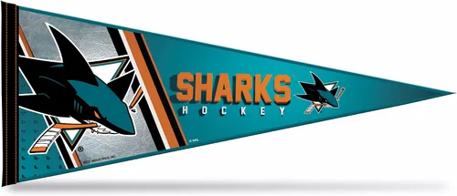 Miniatura 20 de Rico Industries NHL Hockey - Banderín de fieltro para decoración de pared, de 12 x 30 pulgadas, ideal para el hogar, dormitorio, decoración de cueva