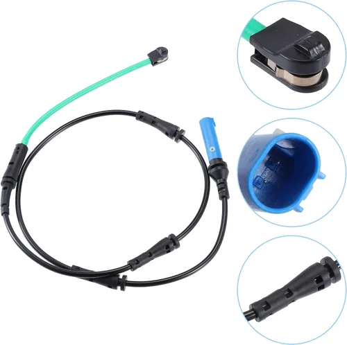 Miniatura 3 de ACROPIX Sensor de pastillas de freno de coche Pastillas de freno de disco trasero Sensor indicador de desgaste apto para BMW 530i - Paquete de 1