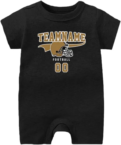 Miniatura 75 de Traje de fútbol personalizado para bebé, hace que tu bebé nombre y número de ropa de fútbol regalos