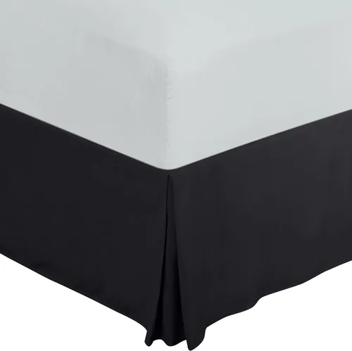 Miniatura 20 de Utopia Bedding Falda para cama individual – Paquete de 20 – Volantes plisados cuádruples suaves – Fácil ajuste con caída a medida de 15 pulgadas