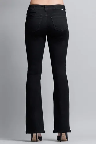Miniatura 6 de Enjean Jeans clásicos y desgastados de tiro alto para mujer