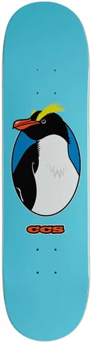[CCS] Graphic Skateboard Deck | 7 Ply Maple Wood | Professional Grade | Adults, Kids, Teens, Youth | Boys & Girls Pingüino de pájaros extraños