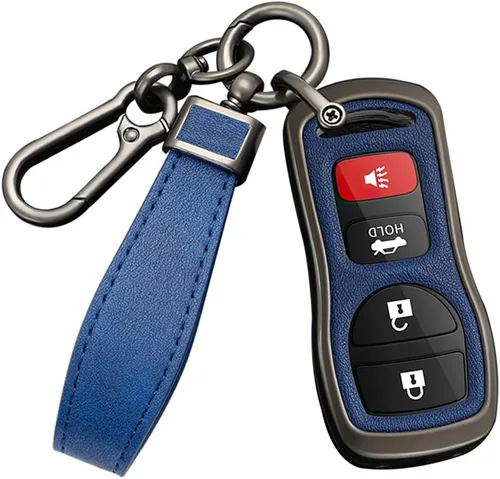 Miniatura 9 de Funda para llavero Nissan Tiida Sentra X-trail T30 Altima Frontier Armada Maxima para Infiniti QX56 JA60 Accesorios
