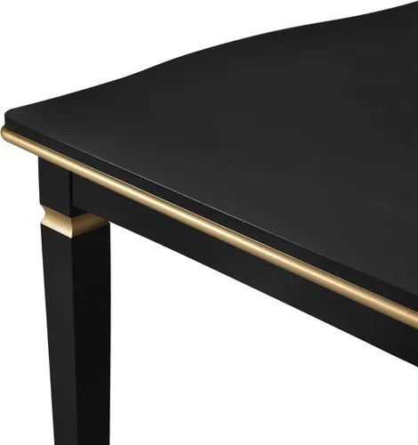 Miniatura 10 de Merax Juego de mesa de comedor de cocina de 6 piezas, mesa rectangular de 60 pulgadas con 4 sillas tapizadas con respaldo alto y 1 banco, patas