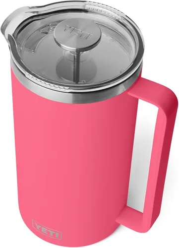 Miniatura 9 de YETI Rambler - Cafetera de prensa francesa de 34 onzas, color rojo rescate